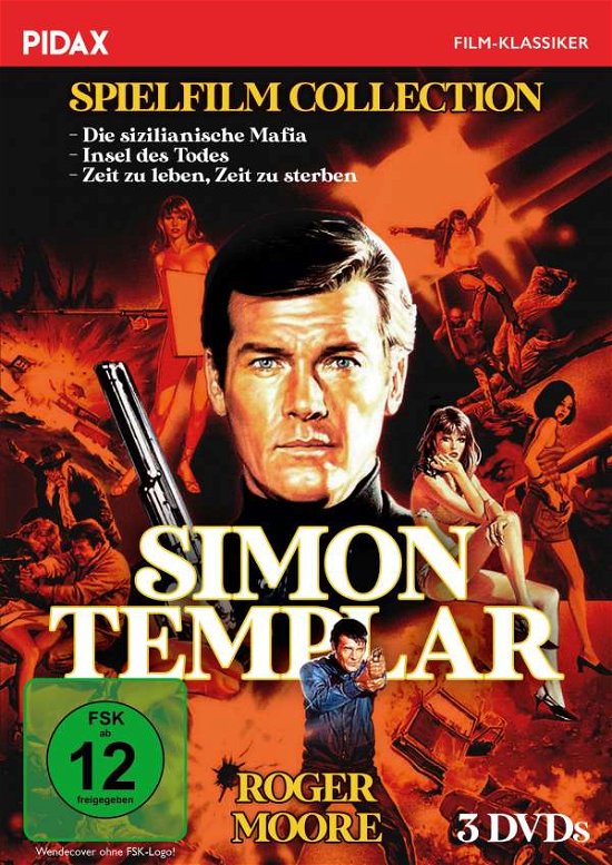 Cover for Simon Templar (the Saint) - Spielfilm Collection (DVD) (2021)