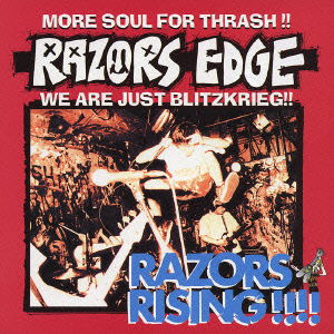 Cover for Razors Edge · Razors Rising!!!! (CD) [Japan Import edition] (2003)