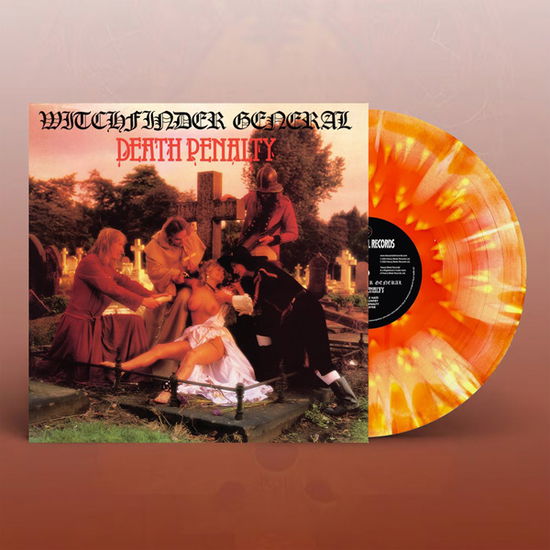 Death Penalty (Orange W/ Yellow Splatter Vinyl) - Witchfinder General - Music - HEAVY METAL RECORDS - 5016681108114 - April 5, 2024