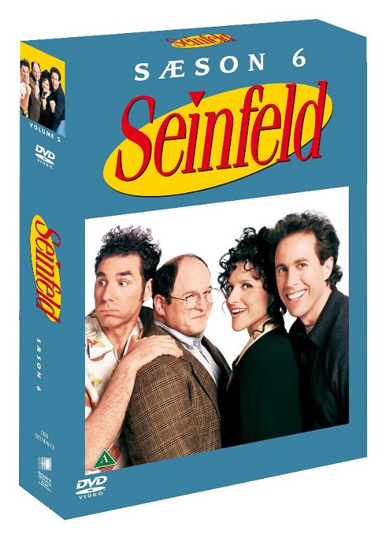Cover for Seinfeld - Sæson 6 (DVD) (2005)