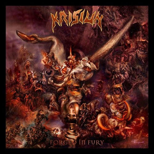 Cover for Krisiun · Forged in Fury (LP) (2015)