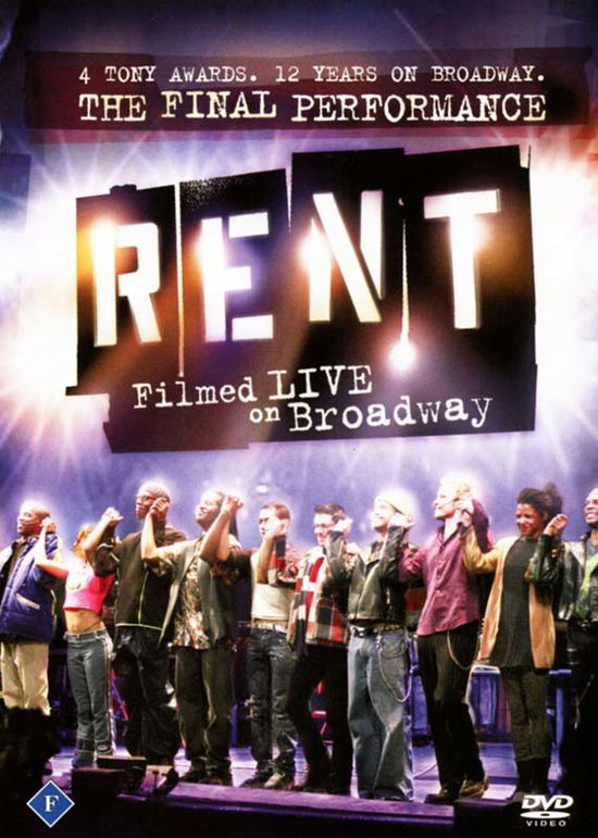 Rent: Filmed Live on Broadway - Rent - Filmes -  - 5051159251114 - 7 de julho de 2009