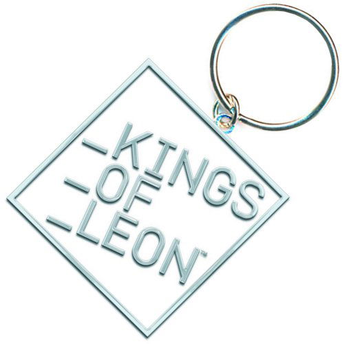 Kings of Leon Keychain: Block Logo (Enamel In-fill) - Kings of Leon - Merchandise - Unlicensed - 5055295311114 - 22 oktober 2014