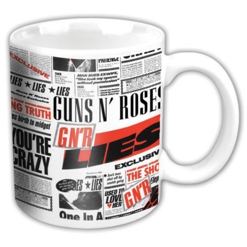Cover for Guns N' Roses · Guns N' Roses Boxed Standard Mug: Lies (Tasse) [White edition]