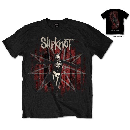 Slipknot Unisex T-Shirt: .5: The Gray Chapter (Back Print) - Slipknot - Produtos - Bravado - 5055295395114 - 