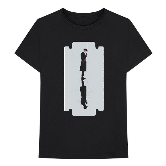 Peaky Blinders Unisex T-Shirt: Tommy Razorblade - Peaky Blinders - Merchandise -  - 5056368683114 - 