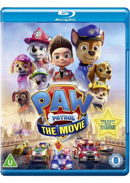 Cover for Cal Brunker · Paw Patrol: The Movie (Blu-ray) (2021)