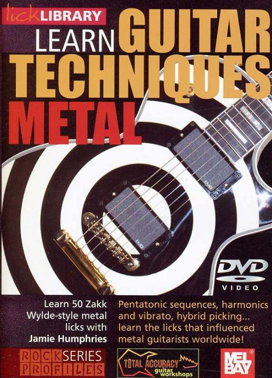Lick Library: Zakk Wylde Metal Guitar Techniques - Jamie Humphries - Films - Music Sales Ltd - 5060088821114 - 21 octobre 2008