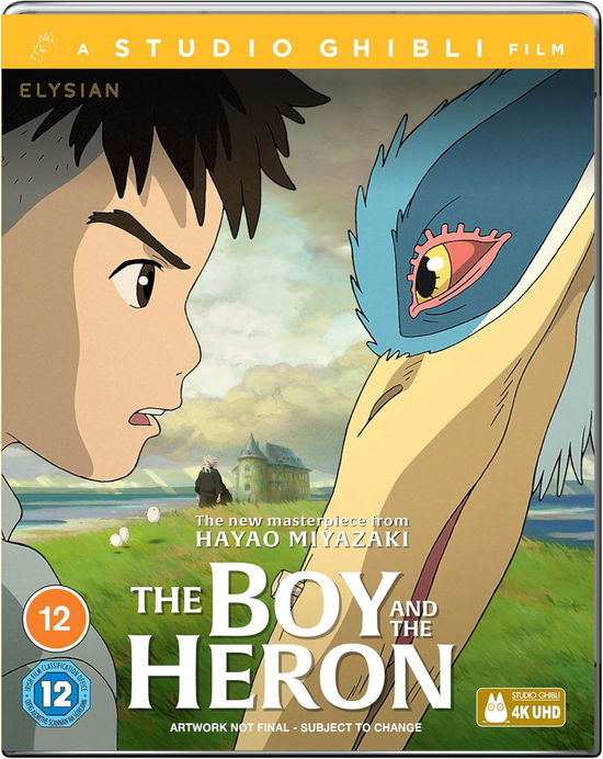 Cover for The Boy and the Heron Uhd · The Boy And The Heron (Blu-ray) (2024)