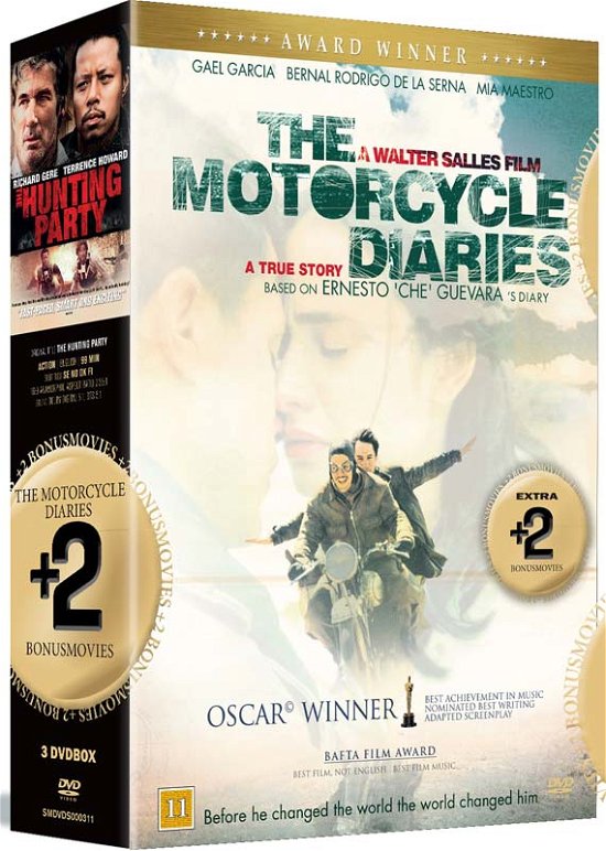 Cover for Motorcycle Diaries + 2 film (DVD) (2015)