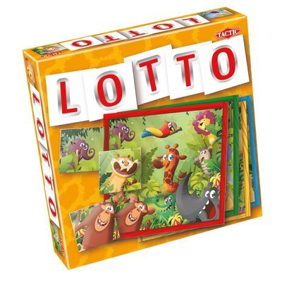 Cover for Tactic · Jungle Lotto (Legetøj)
