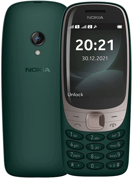 Cover for Nokia · Nokia 6310 Green (MERCH)