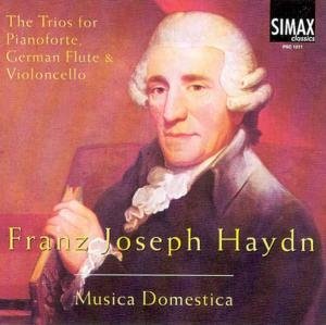 Cover for Haydn / Musica Domestica · Trios for Pianoforte German Flute &amp; Violoncello (CD) (2000)