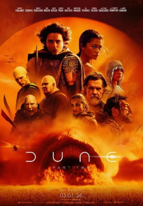 Cover for Dune · Dune: Part Two (Steelbook Cdon Excl.) (4K Ultra HD/BD) [Steelbook edition] (2024)