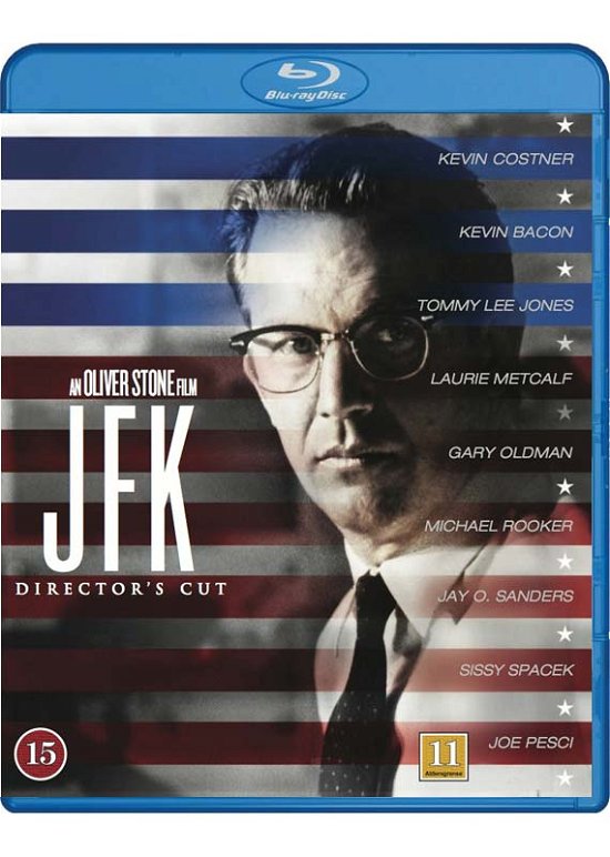 Cover for Kevin Costner / Kevin Bacon / Tommy Lee Jones / Gary Oldman / Michael Rooker · JFK (Blu-ray) (2013)