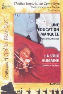 Cover for J P Tingaud · Voix humaine / eduction manquee (DVD) (2018)