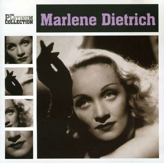 Cover for Marlene Dietrich · Platinum Collection (CD) (2008)