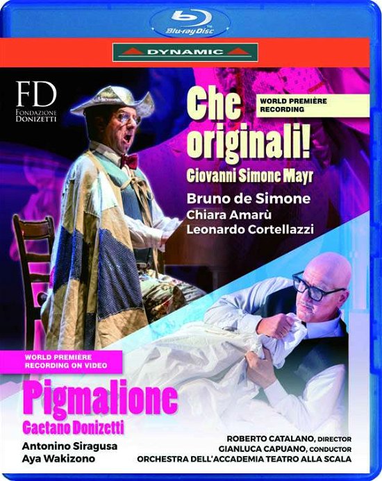 Cover for Gianluca Capuano · Pigmalione / Che Originali! (Blu-ray) (2018)