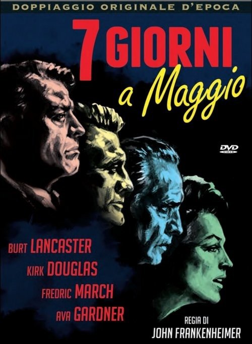 Cover for Cast · 7 Giorni A Maggio (1964) (DVD)