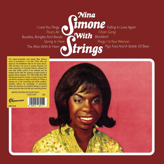 Cover for Nina Simone · With Strings (LP) (2023)