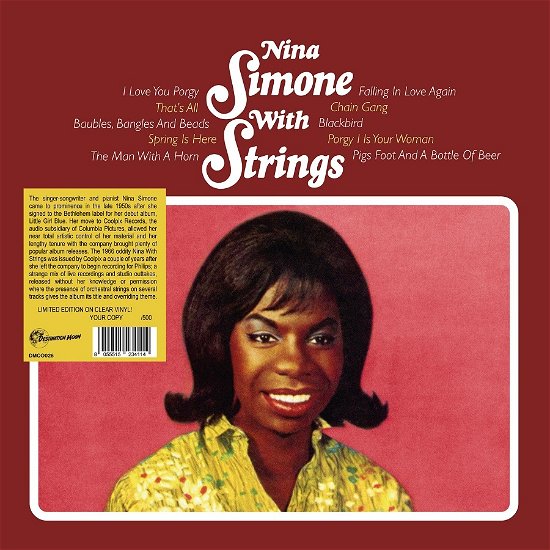 Cover for Nina Simone · Nina Simone with Strings (LP) (2023)
