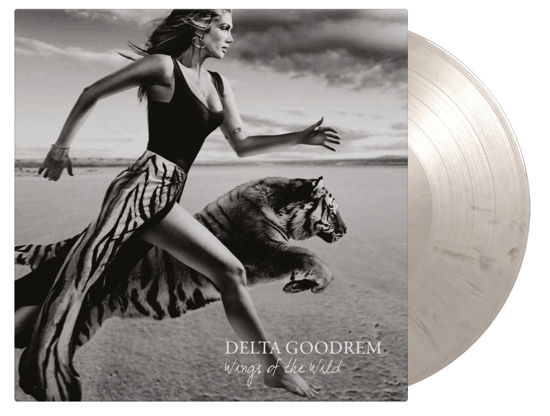 Cover for Delta Goodrem · Wings of the Wild (LP) [White &amp; Black Marbled edition] (2024)