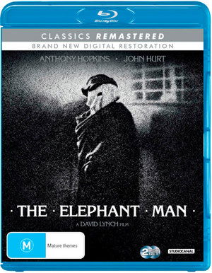 The Elephant Man (1980) (Classics Remastered) - Hopkins, Anthony, Hurt, John, Bancroft, Anne, Gielgud, John, Hiller, Wendy, Jones, Freddie, Elphick, Michael, Gordon, Hannah, Ryan, Helen, Standing, John, Fletcher, Dexter, Dunlop, Lesley, Nicholls, Phoebe, Gorman, Pat, Davenport, Claire, Lynch, David - Movies - UNIVERSAL SONY PICTURES P/L - 9317731159114 - June 17, 2020