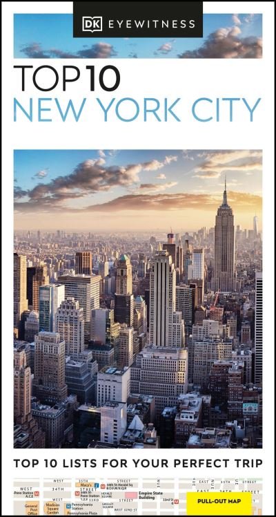 Cover for DK Eyewitness · DK Eyewitness Top 10 New York City - Pocket Travel Guide (Paperback Bog) (2022)