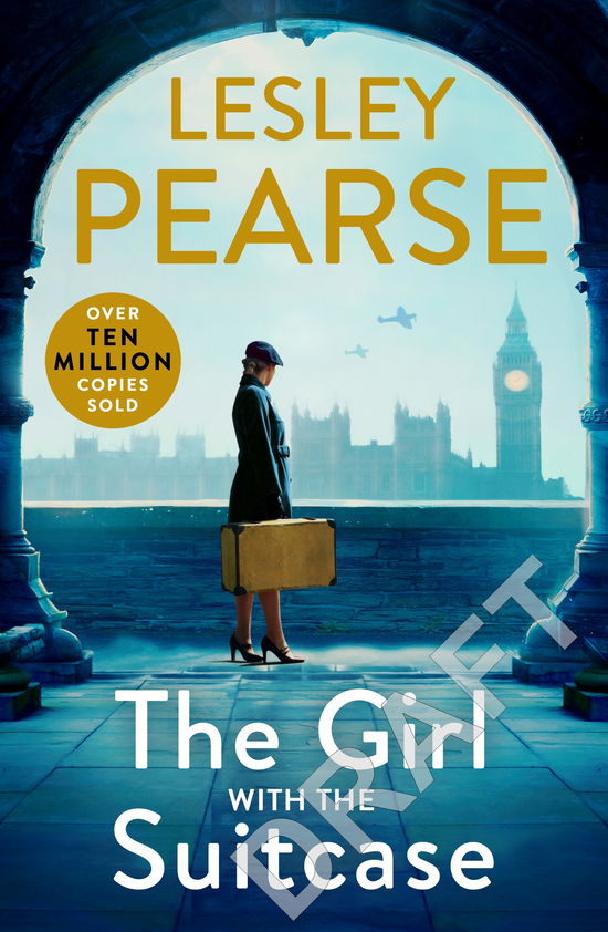 Cover for Lesley Pearse · The Girl with the Suitcase (Hardcover Book) (2025)