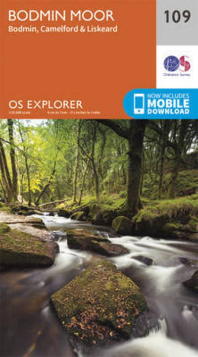Cover for Ordnance Survey · Bodmin Moor - OS Explorer Map (Landkarten) [September 2015 edition] (2015)