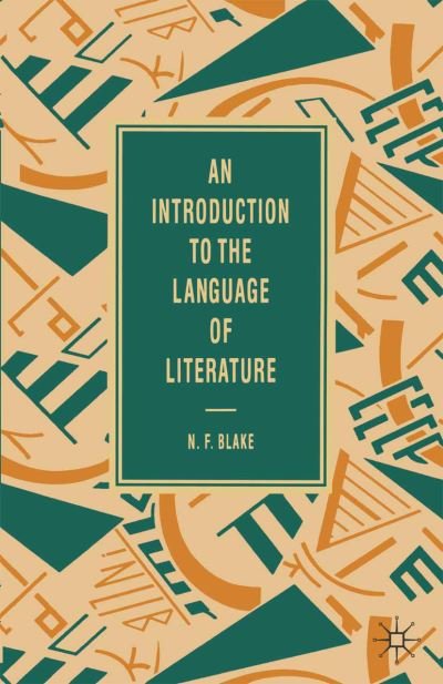 Cover for Norman Blake · An Introduction to the Language of Literature (N/A) (1990)