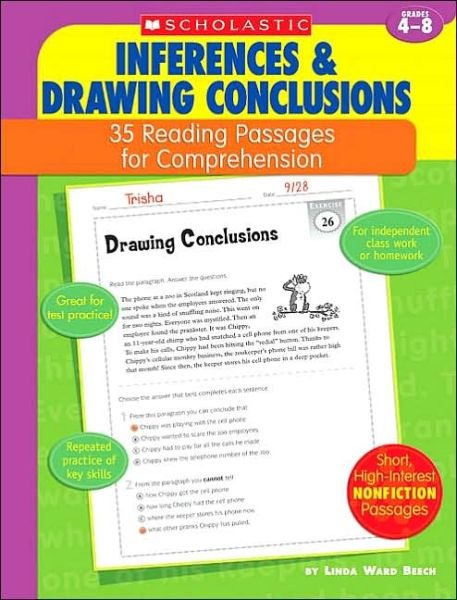 Cover for Linda Ward Beech · 35 Reading Passages for Comprehension: Inferences &amp; Drawing Conclusions: 35 Reading Passages for Comprehension (Paperback Book) [July 1, 2006 edition] (2006)