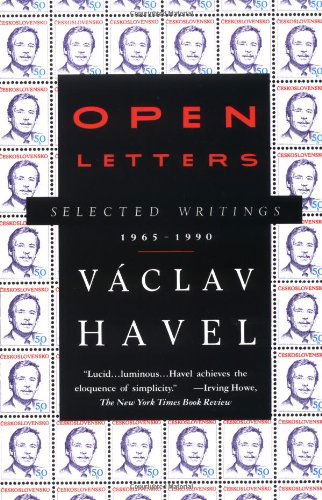 Cover for Vaclav Havel · Open Letters: Selected Writings, 1965-1990 (Paperback Book) [Reprint edition] (1992)