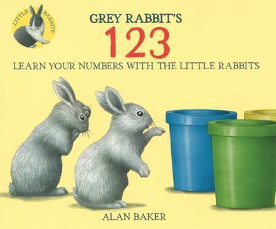 Cover for Alan Baker · Little Rabbits: Gray Rabbit's 123 - Little Rabbits (Paperback Book) (2017)