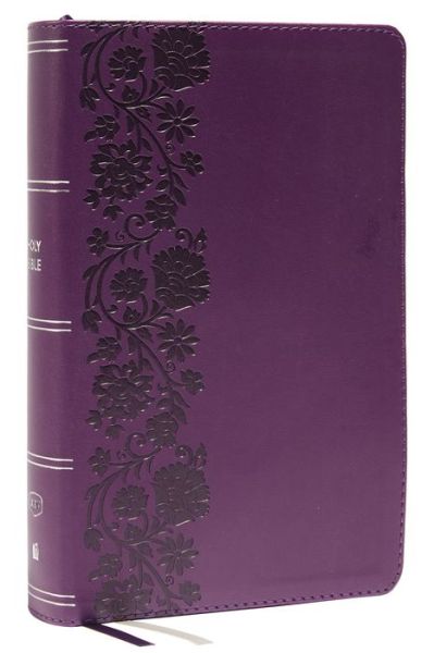 KJV Holy Bible: Large Print Single-Column with 43,000 End-of-Verse Cross References, Purple Leathersoft, Personal Size, Red Letter, (Thumb Indexed): King James Version - Thomas Nelson - Books - Thomas Nelson Publishers - 9780785291114 - August 18, 2022