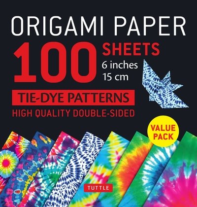 Cover for Tuttle Publishing · Origami Paper 100 sheets Tie-Dye Patterns 6 inch (15 cm): High-Quality Origami Sheets Printed with 8 Different Designs (Buch) (2018)