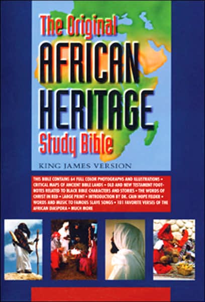 Cover for Cain Hope Felder · Original African Heritage Study Bible-kjv-large Print (Pocketbok) (2007)