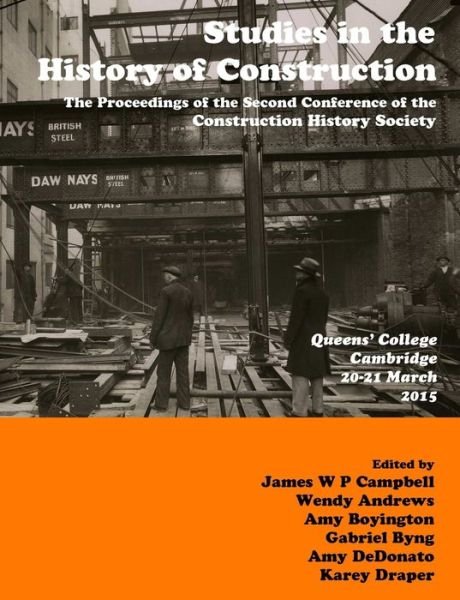Cover for James Campbell · Studies in Construction History (Paperback Book) (2015)