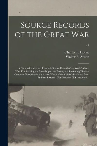 Cover for LLC Creative Media Partners · Source Records of the Great War (Paperback Book) (2021)