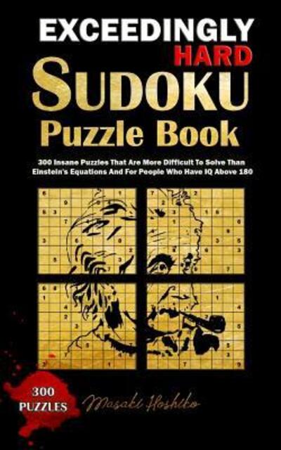 Cover for Masaki Hoshiko · Exceedingly Hard Sudoku Puzzle Book (Paperback Book) (2019)