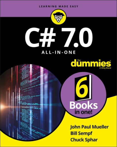 Cover for John Paul Mueller · C# 7.0 All-in-One For Dummies (Pocketbok) (2018)