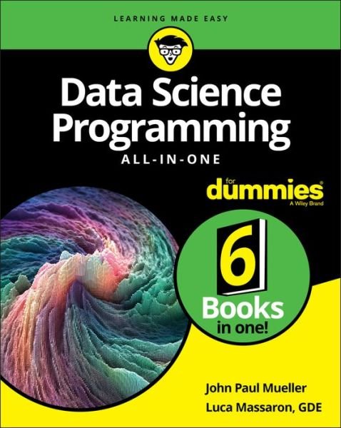 Cover for Mueller, John Paul (Indiana University of Pennyslvania) · Data Science Programming All-in-One For Dummies (Paperback Book) (2020)