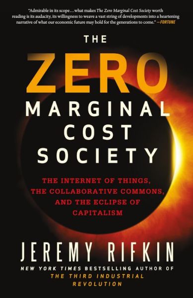 Cover for Jeremy Rifkin · The Zero Marginal Cost Society (Paperback Book) (2015)