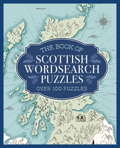 Cover for Richard Dargie · The Book of Scottish Wordsearch Puzzles: Over 100 Puzzles (Paperback Book) (2023)