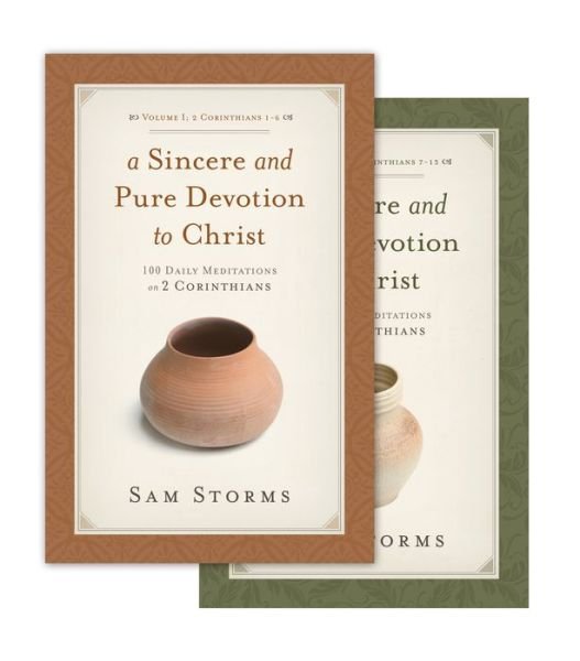 Cover for Sam Storms · A Sincere and Pure Devotion to Christ: 100 Daily Meditations on 2 Corinthians (Paperback Book) (2010)