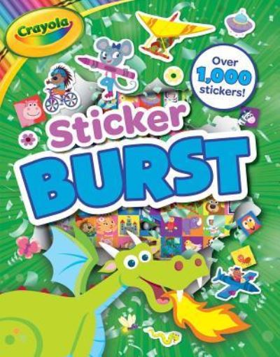 Cover for Buzzpop · Crayola Sticker Burst (Paperback Book) (2018)