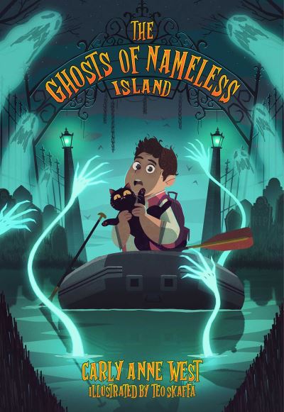 Cover for Carly Anne West · The Ghosts of Nameless Island: Vol. 1 - The Ghosts of Nameless Island (Paperback Book) (2024)