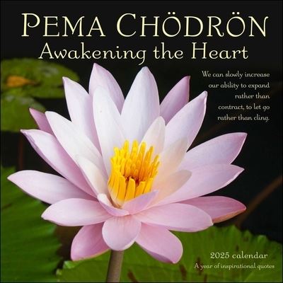 Pema Chodron 2025 Wall Calendar: Awakening the Heart—A Year of Inspirational Quotes - Pema Chodron - Produtos - Andrews McMeel Publishing - 9781524891114 - 16 de julho de 2024