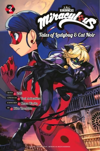 Cover for Koma Warita · Miraculous: Tales of Ladybug &amp; Cat Noir (Manga) 2 - Miraculous: Tales of Ladybug &amp; Cat Noir (Taschenbuch) (2023)