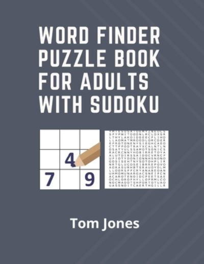 Cover for Tom Jones · Word Finder Puzzle Books for Adults (Paperback Bog) (2019)